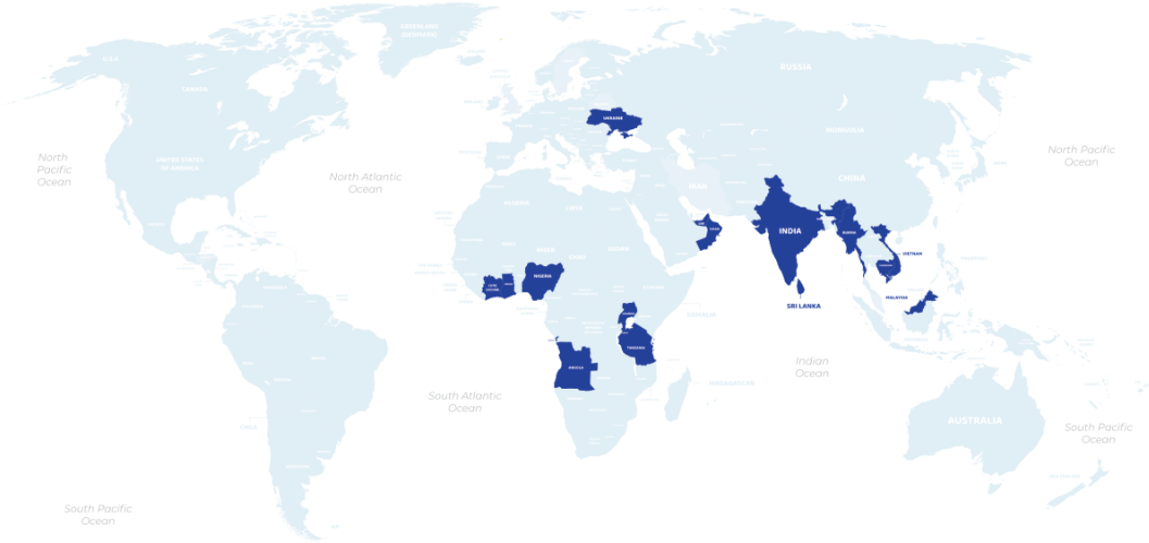 World Map of CBO
